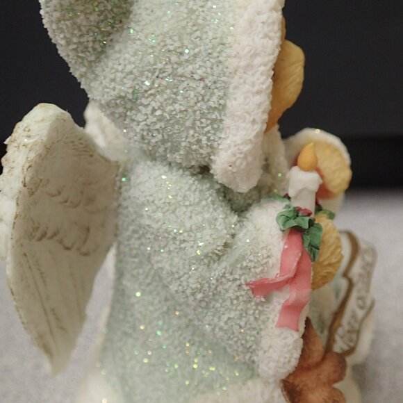 Cherished Teddies Angela "Peace on Earth and Merry Mild" Angel Figure - Picture 4 of 8